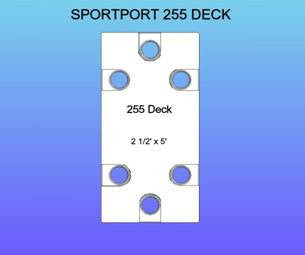 PWC / Jet Ski Floating Additional Deck Sections