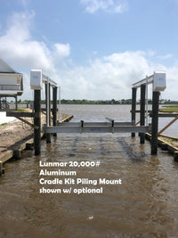 Lunmar Aluminum Cradle Kit Piling Mount (6,000# - 30,000#)