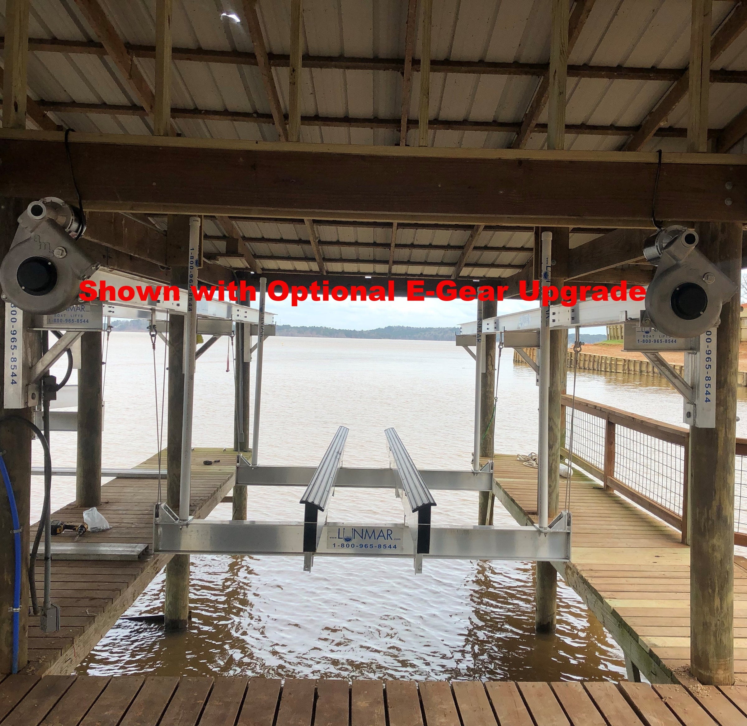 Lunmar Aluminum Cradle Kit Piling Mount (6,000# - 30,000#)