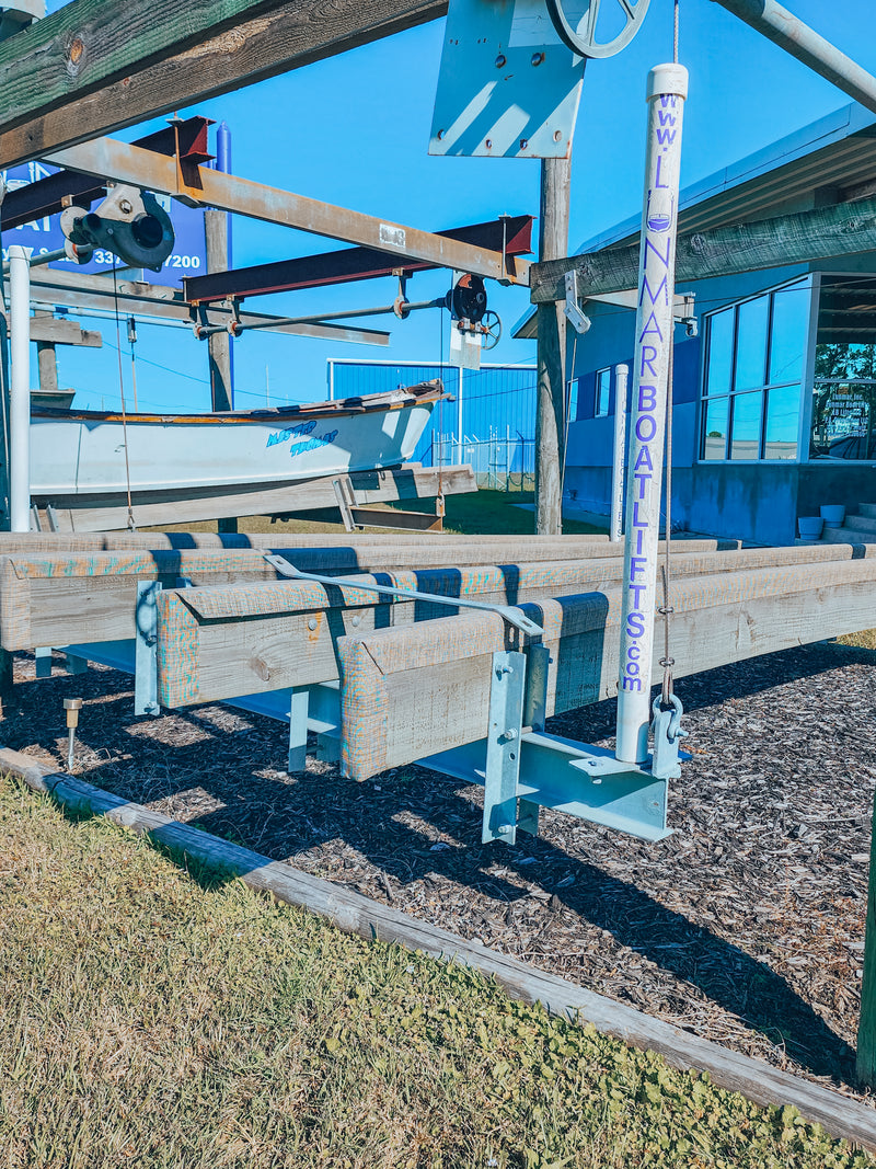 Boat Lift Guideposts Aluminum Guide Post Bracket – Lunmar Boat Lifts