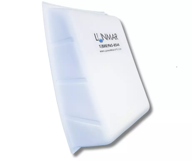 White Motor Cover (with Hardware)