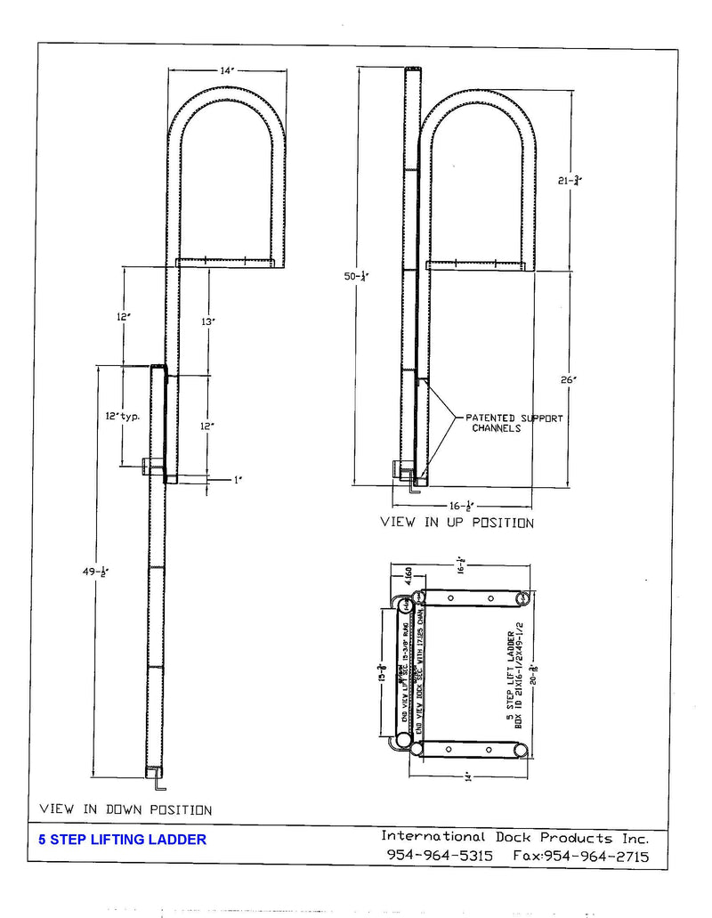 Aluminum Lifting Ladders