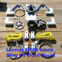 Lunmar Econo Sling Kit Wood Mount (3000#,4000#,6000#)