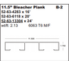 Aluminum Walkway Plank