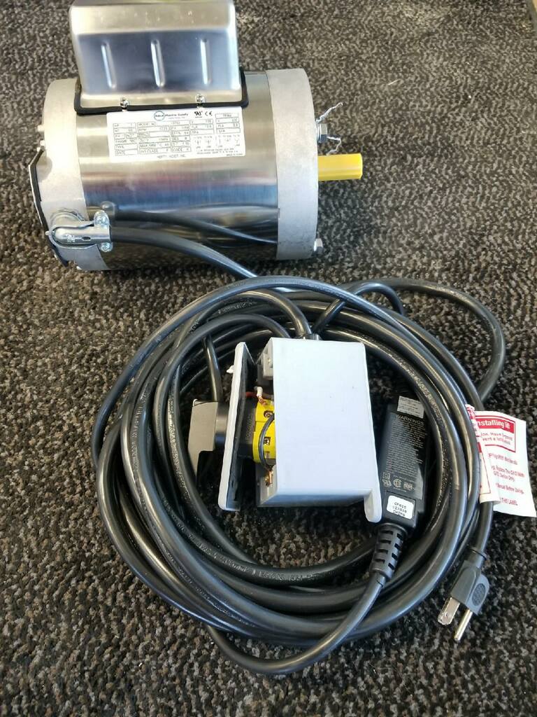 3/4 HP **C-FACE** STAINLESS STEEL MOTOR