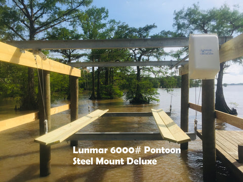 Lunmar Pontoon Cradle Kit Steel Mount (3000#, 4000#, 6000#)