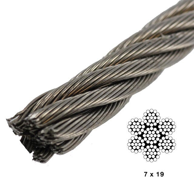80' Stainless Steel Cable Upgrade