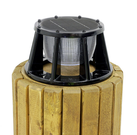 Solar Piling Light - 3 Color LED Switchable