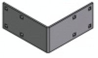 Outside Corner End Dock Bracket